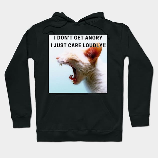 I care Hoodie by Chunky Momma's